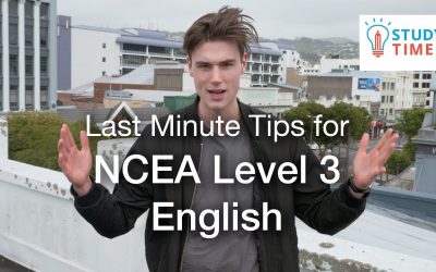 Last Minute Tips for NCEA Level 3 English