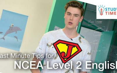 Jordan’s Last Minute Tips for NCEA Level 2 English